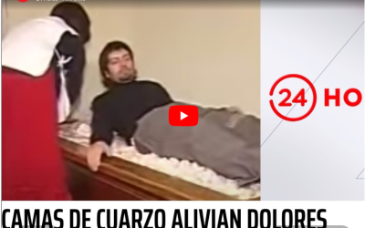 Camas de cuarzo alivian dolores | 24 Horas TVN Chile